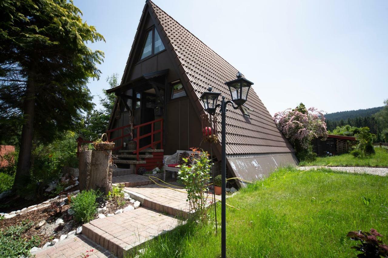 Fichtelgebirgshaus Villa Fichtelberg Eksteriør billede